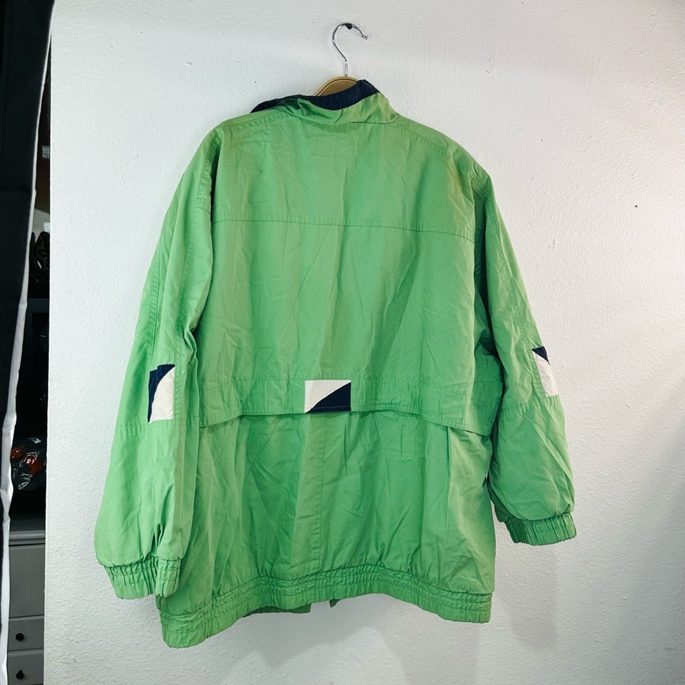 Essentials Vibrant Green Kids Raincoat - Picture 14 of 15